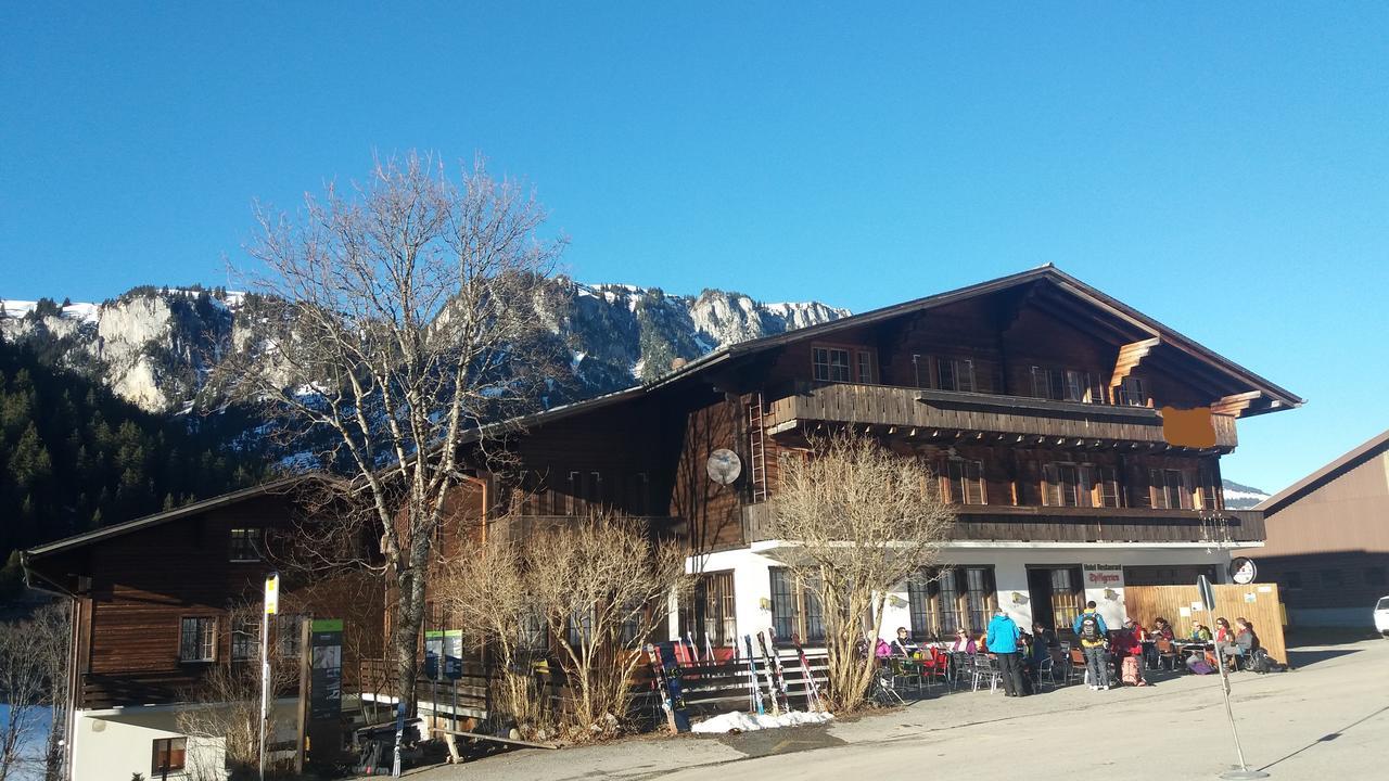 Hotel Restaurant Spillgerten Diemtigtal Schwenden Eksteriør bilde